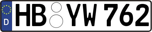 HB-YW762