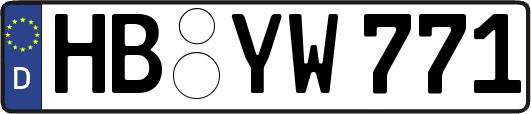 HB-YW771