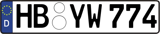 HB-YW774