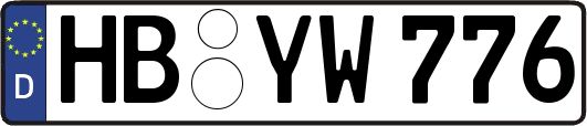 HB-YW776