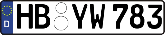 HB-YW783