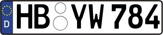 HB-YW784