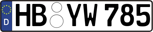 HB-YW785
