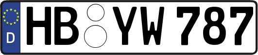 HB-YW787