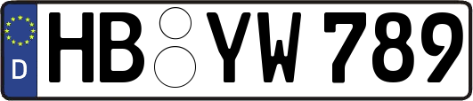 HB-YW789