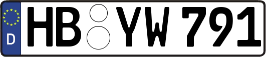 HB-YW791