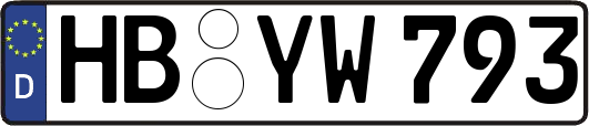HB-YW793