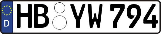 HB-YW794