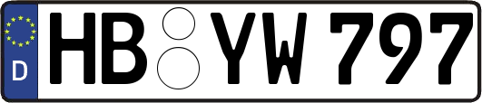HB-YW797