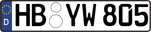 HB-YW805