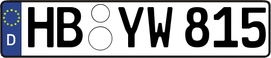 HB-YW815