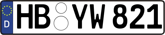 HB-YW821