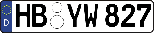 HB-YW827