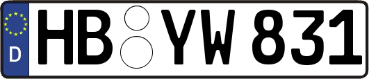 HB-YW831