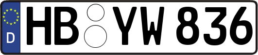 HB-YW836