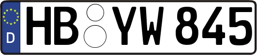 HB-YW845