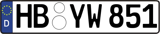 HB-YW851