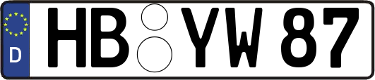 HB-YW87