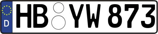 HB-YW873