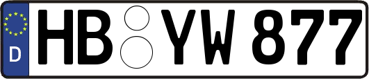 HB-YW877