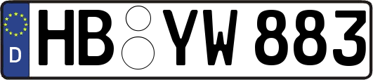 HB-YW883