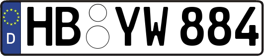 HB-YW884