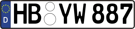 HB-YW887
