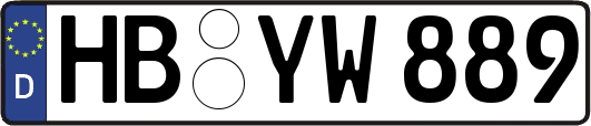 HB-YW889