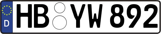 HB-YW892
