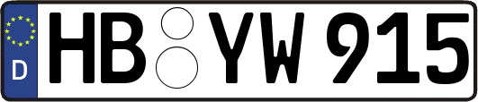 HB-YW915