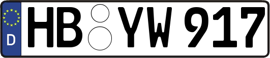 HB-YW917