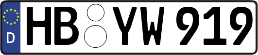 HB-YW919