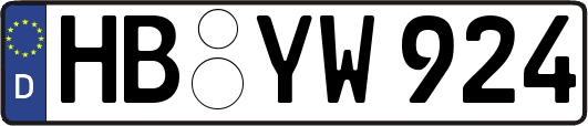 HB-YW924