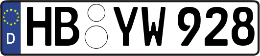 HB-YW928