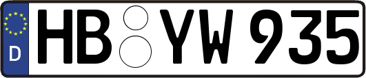 HB-YW935