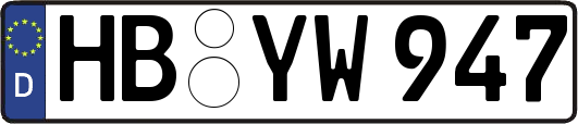 HB-YW947