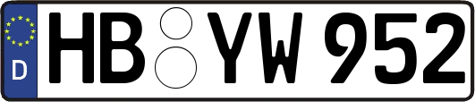 HB-YW952
