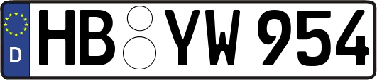 HB-YW954