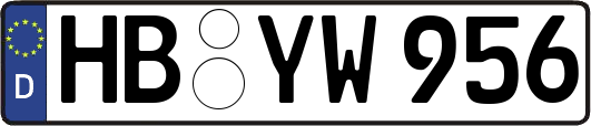 HB-YW956
