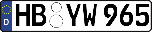 HB-YW965