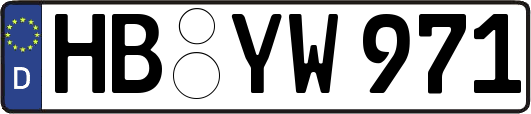 HB-YW971