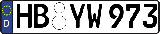 HB-YW973