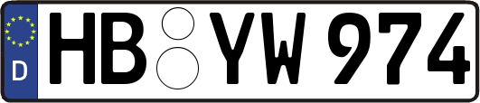HB-YW974