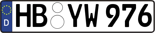HB-YW976