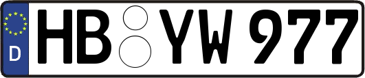 HB-YW977
