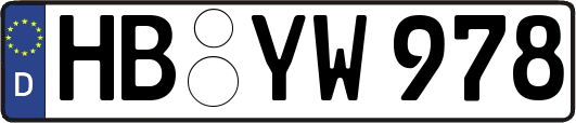HB-YW978