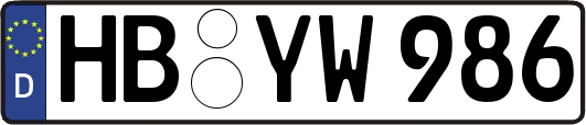 HB-YW986