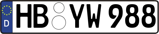 HB-YW988