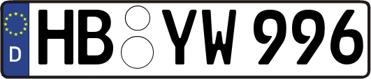 HB-YW996