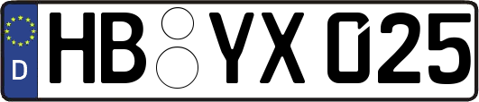 HB-YX025
